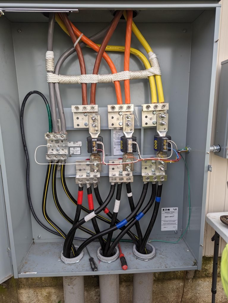 Power company connection