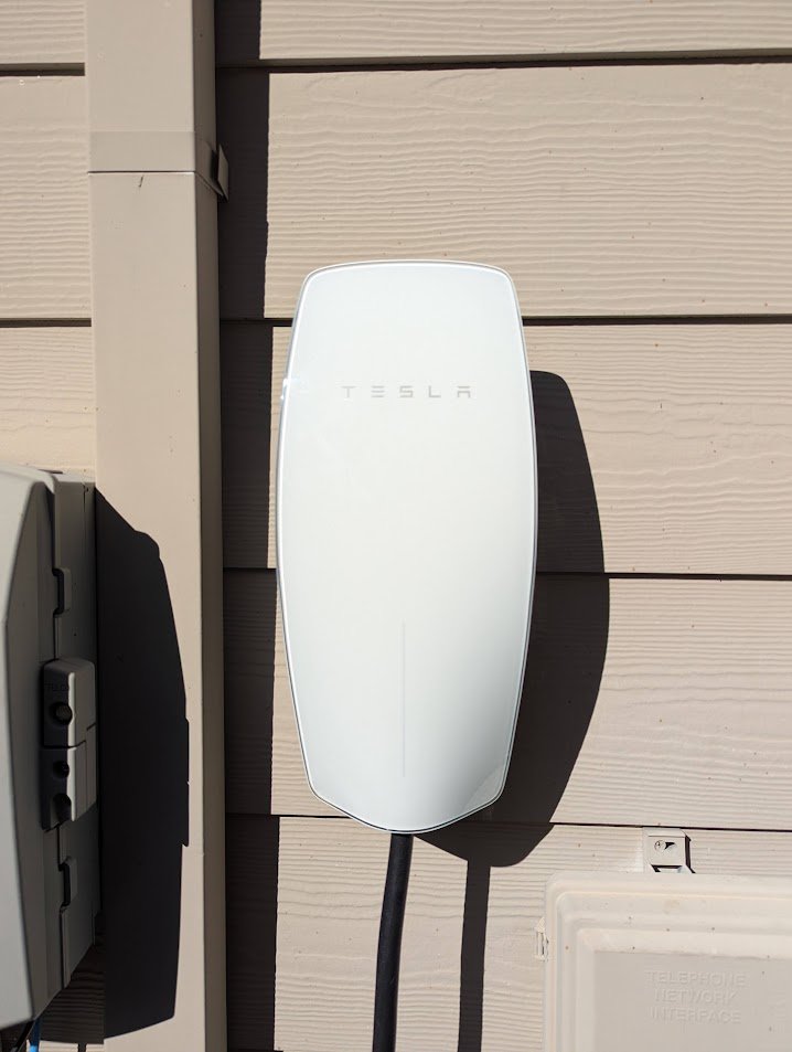 Tesla Wall Connector installed by Boz Electric in gresham